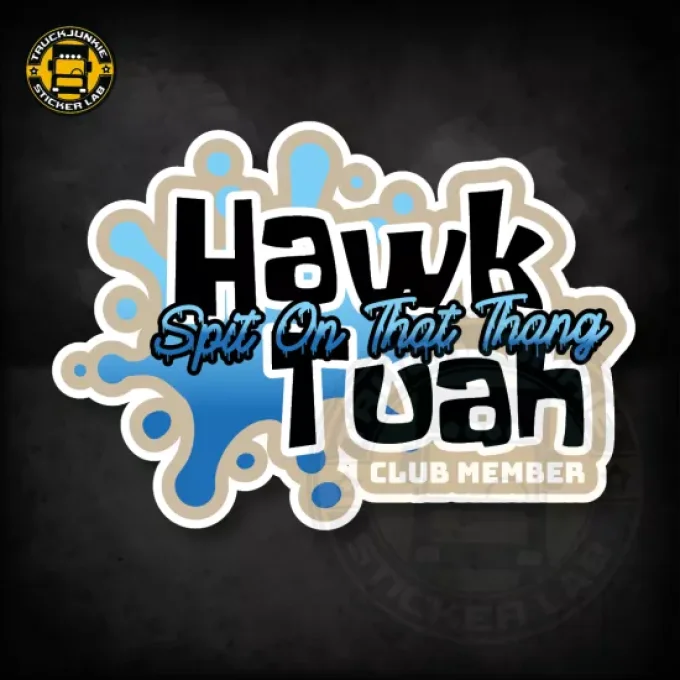 Autocollant HAWK TUAH