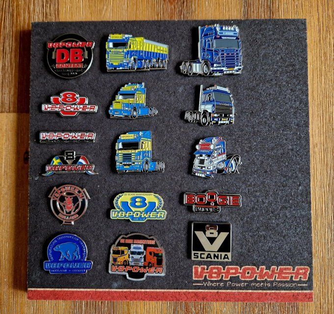 Plaque 20X20cm pour Pins en liege