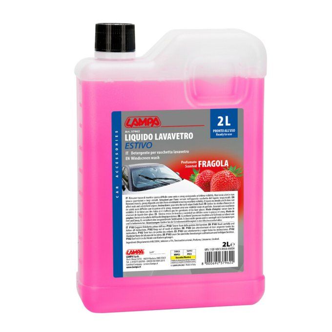 Liquie lve glace fraise pour été 2L