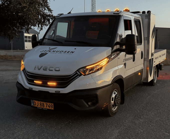 Kit drl orange adaptable iveco daily à partir 2020