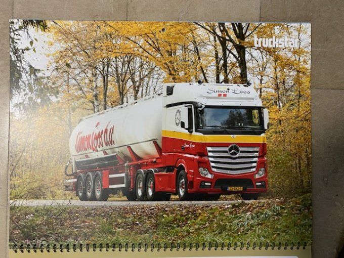 Calendrier truckstar 2020