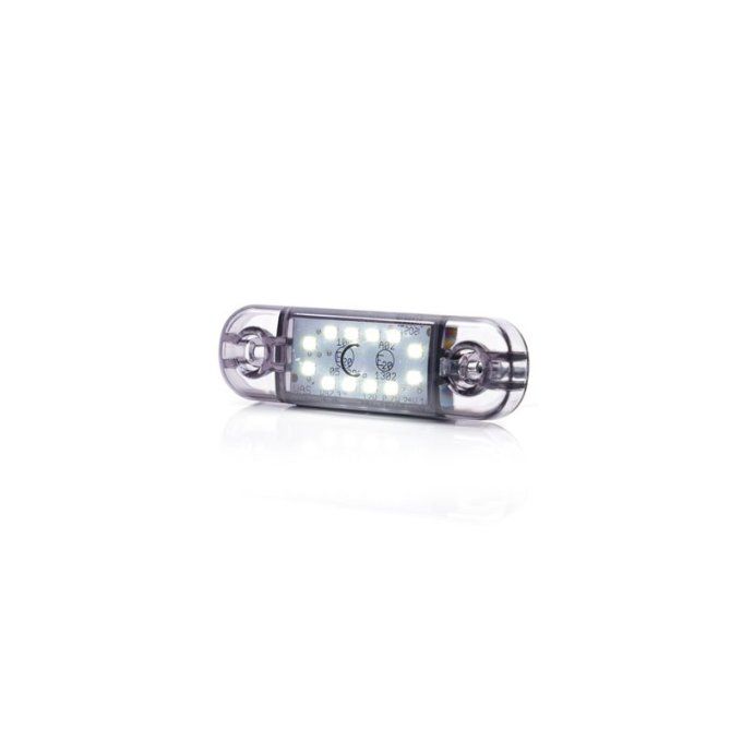 Feu de position 12 led blanc dark 716