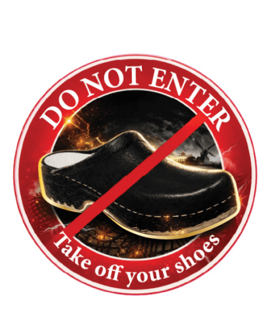 Autocollant Do not enter